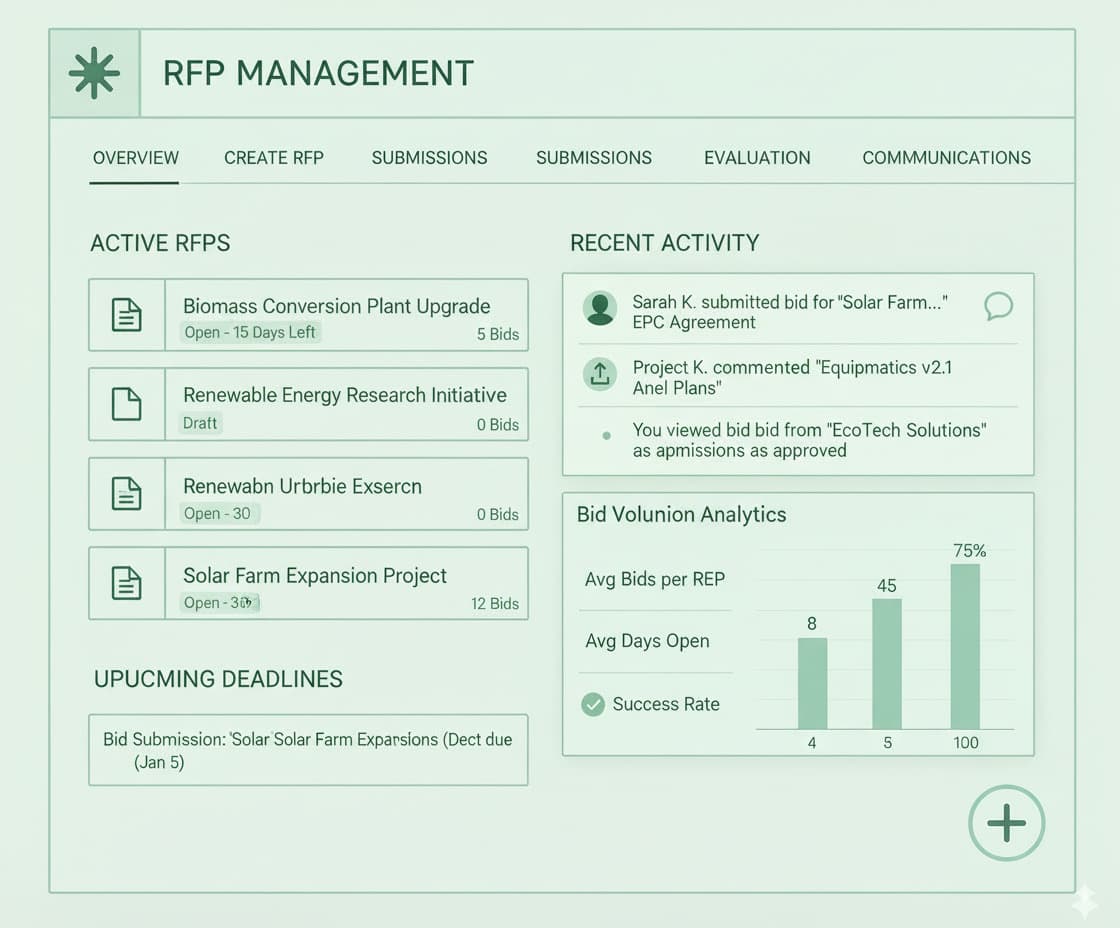 RFP tools and proposal management
