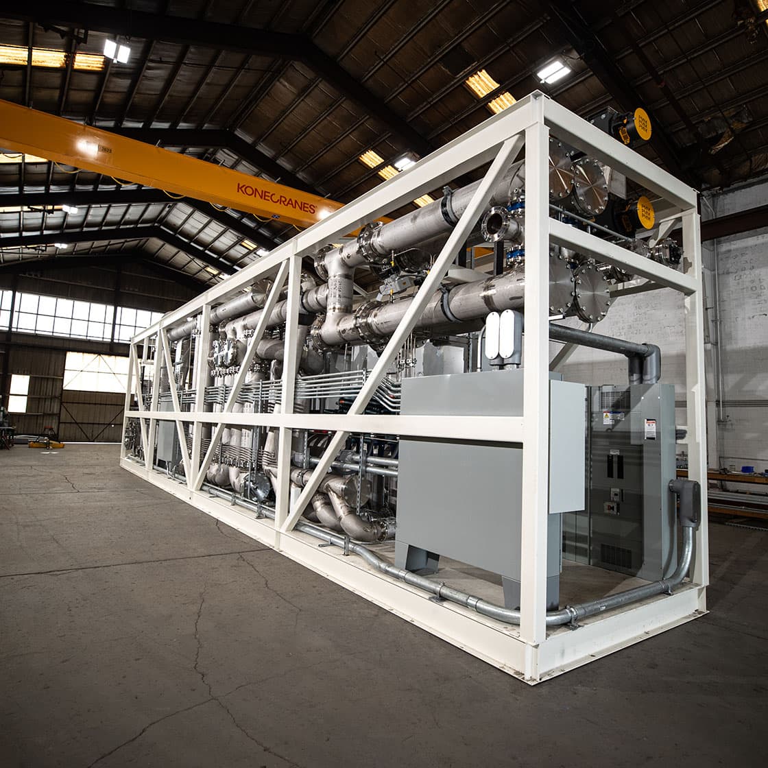 Locoal biochar producer facility